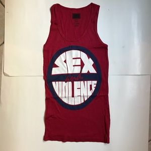 Warriors of Radness Red Men’s Medium Tank Top